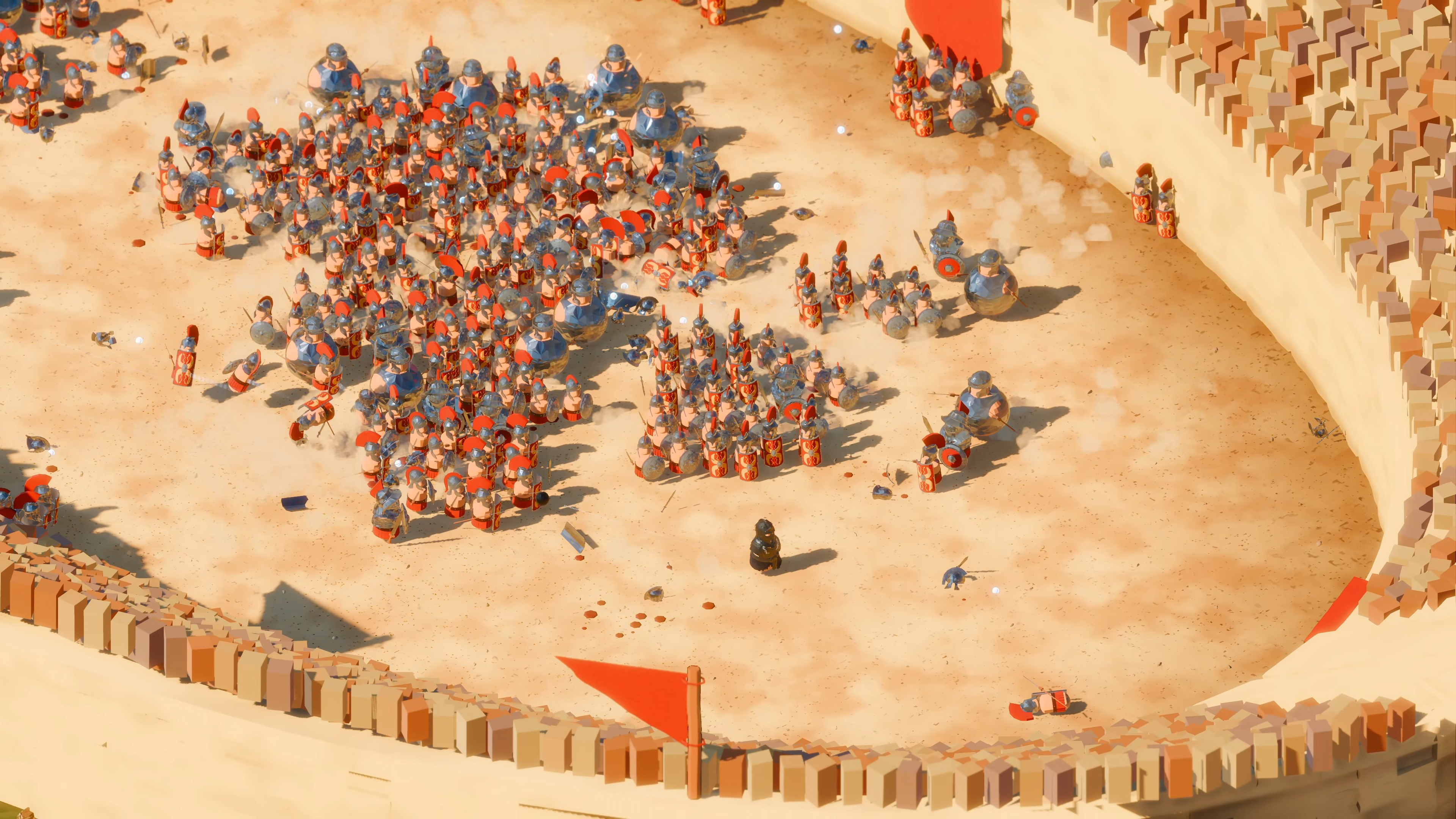 Mini Gladiators 4K arena battle screenshot