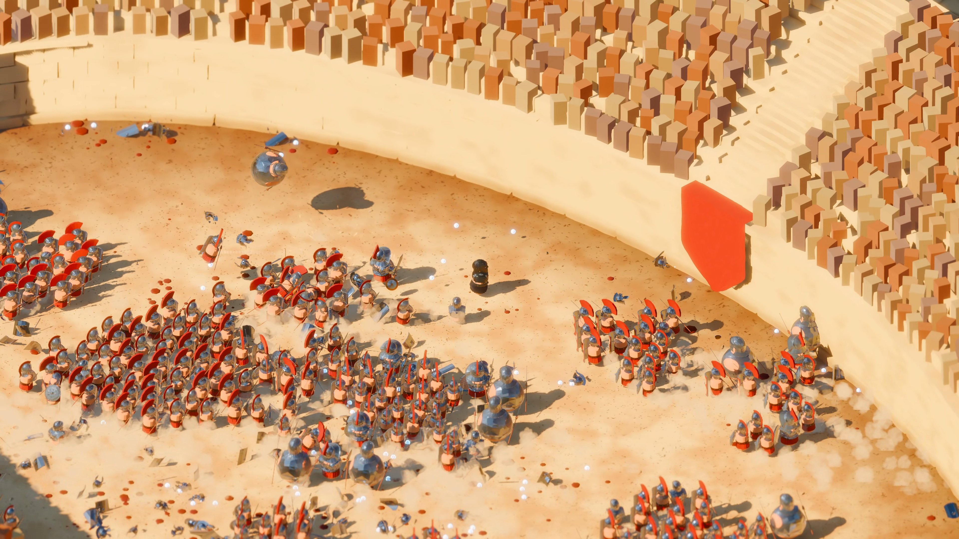 Mini Gladiators 4K city arena screenshot